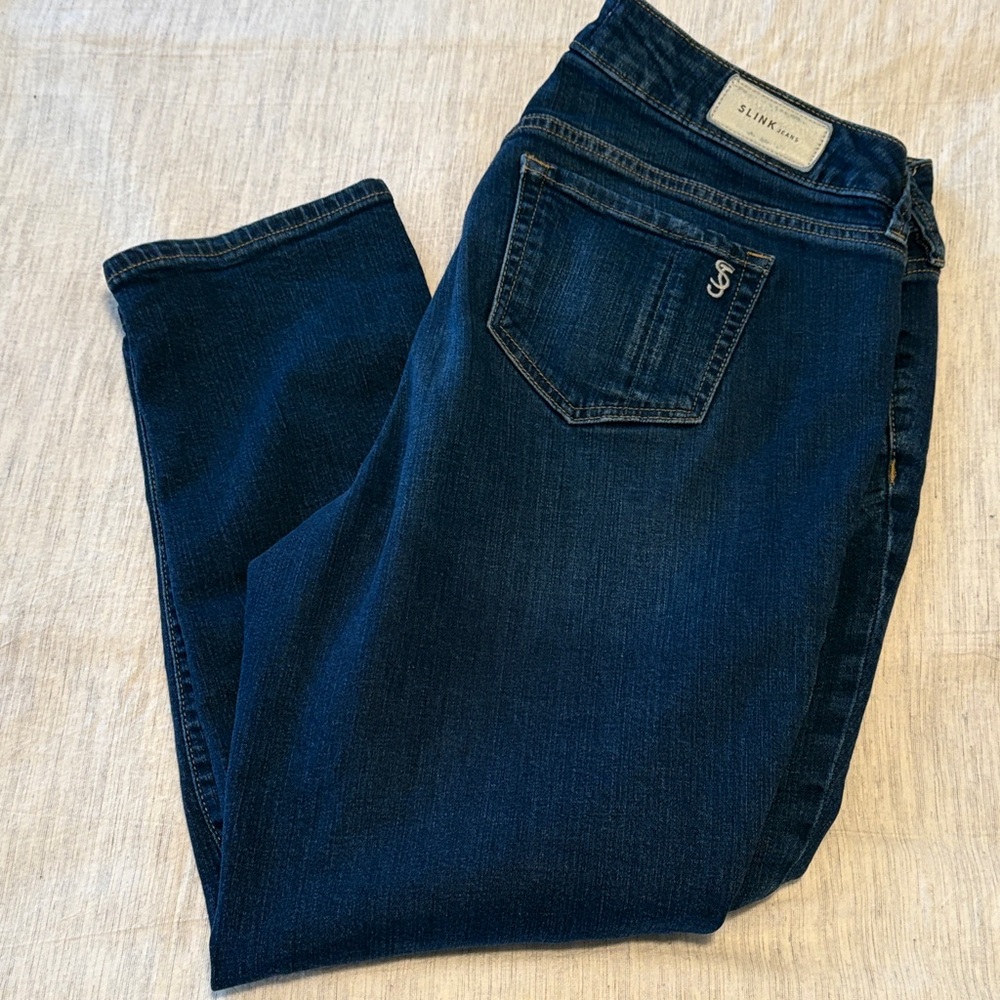Slink Jeans Dark Wash Boyfriend